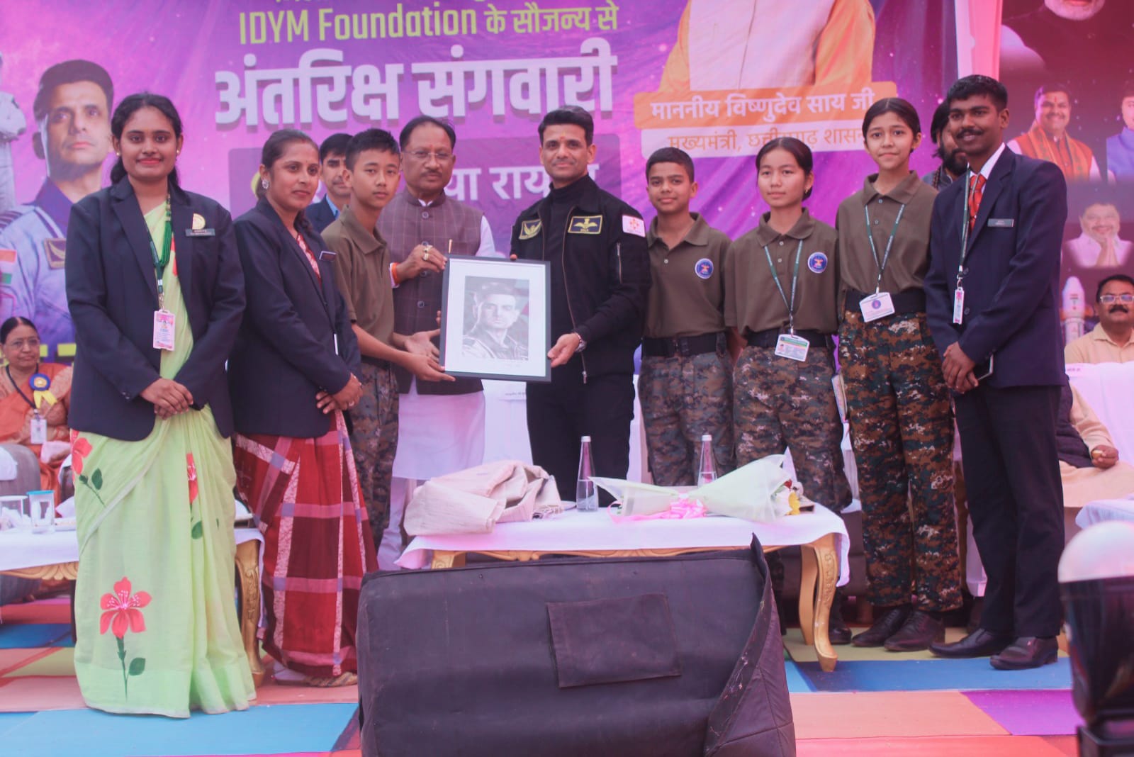 Motivational Trip to meet Ashok Chakra Awardee Group Captain Shubhanshu Shukla