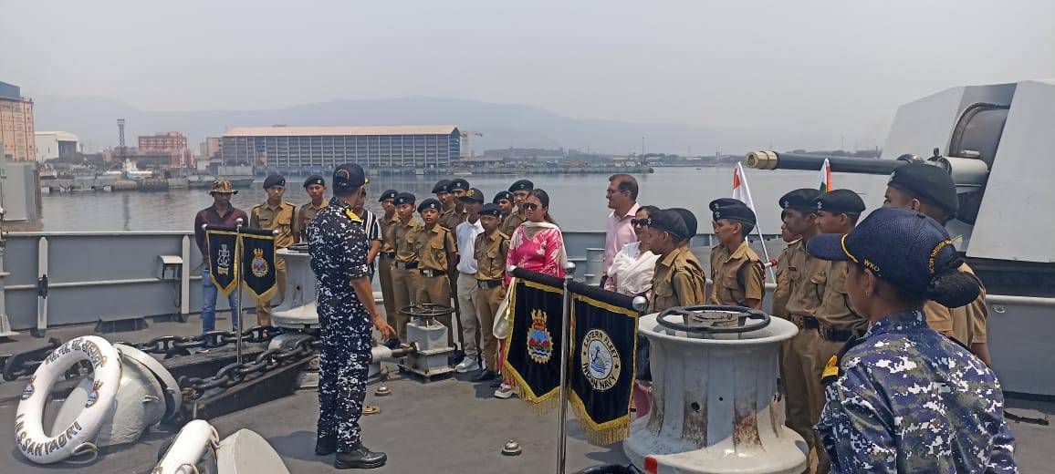 Educational Tour to Eastern Naval Command, Visakhapatnam on 31/03/2025